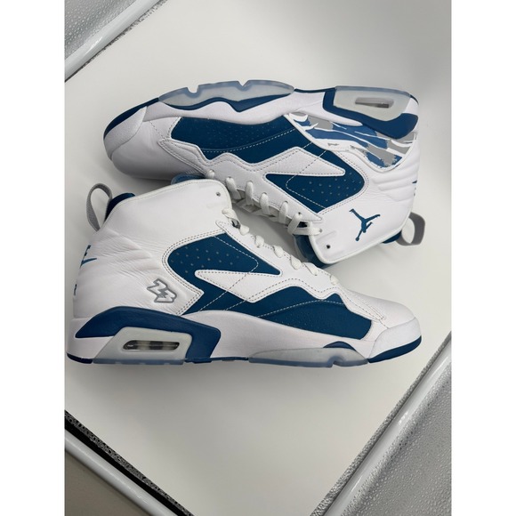 NEW Nike Men's Size 11 1/2 Jordan Jumpman MVP Industrial Blue Basketball - Picture 2 of 9